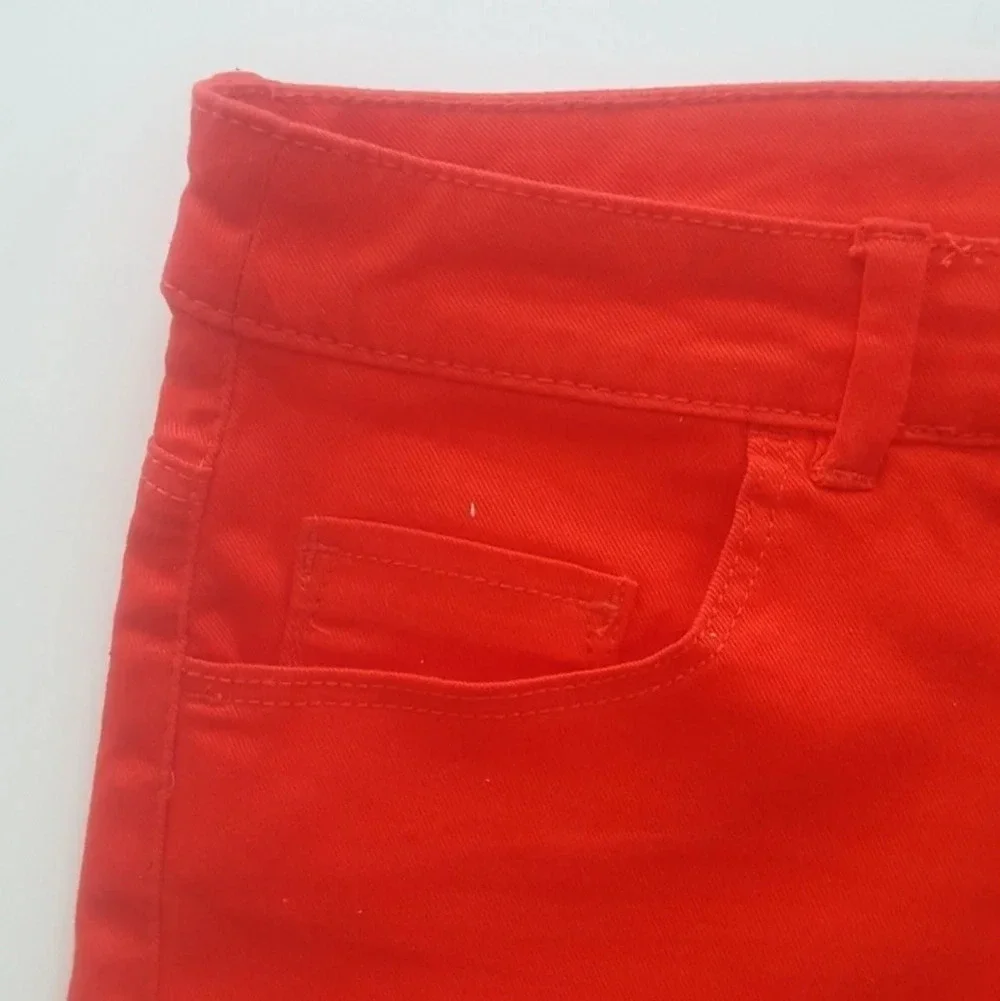 H&M Red Jean Shorts - Picture 2 of 8